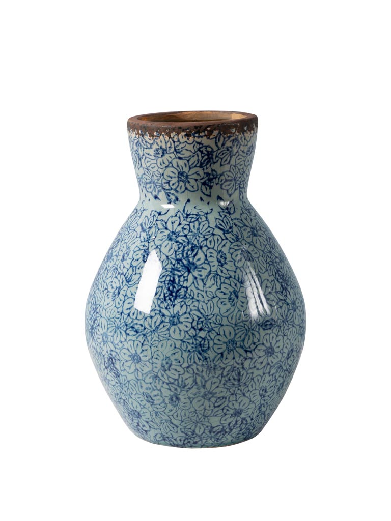 High flared flowery vase - 2