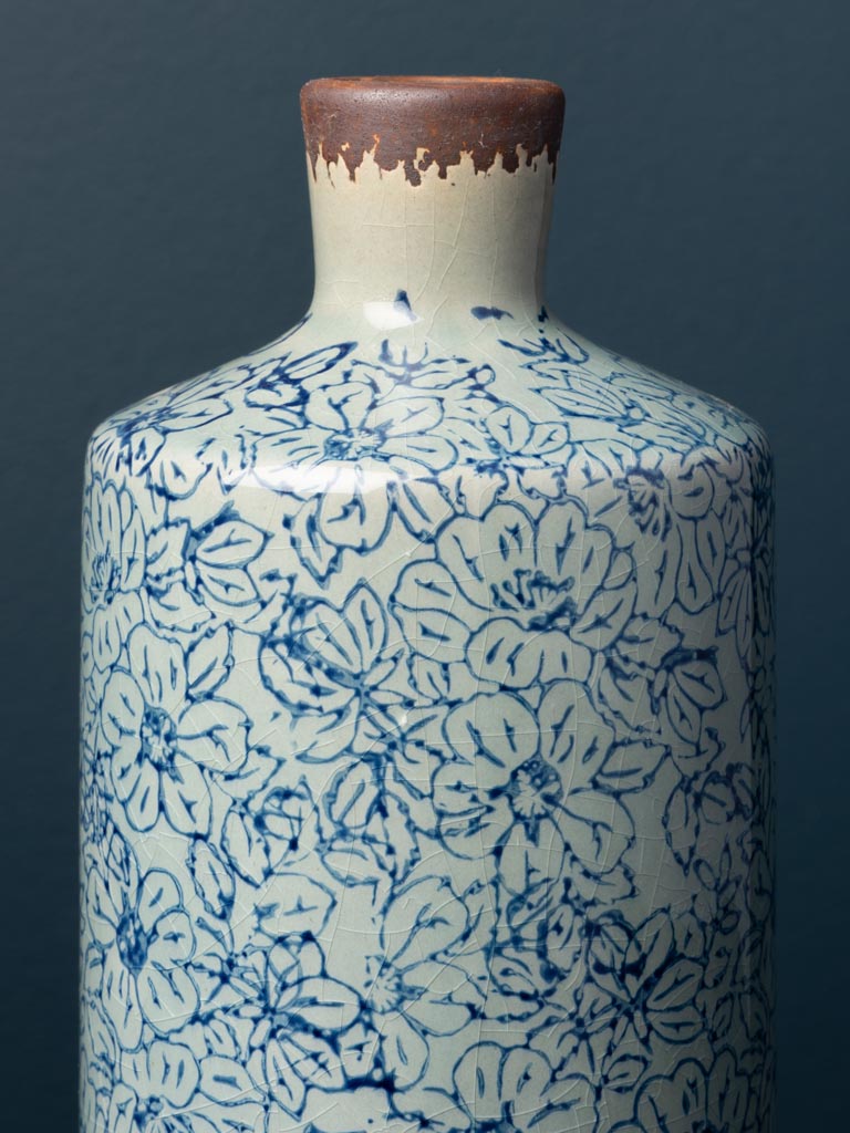 Bottle flowery vase Bucolic - 3