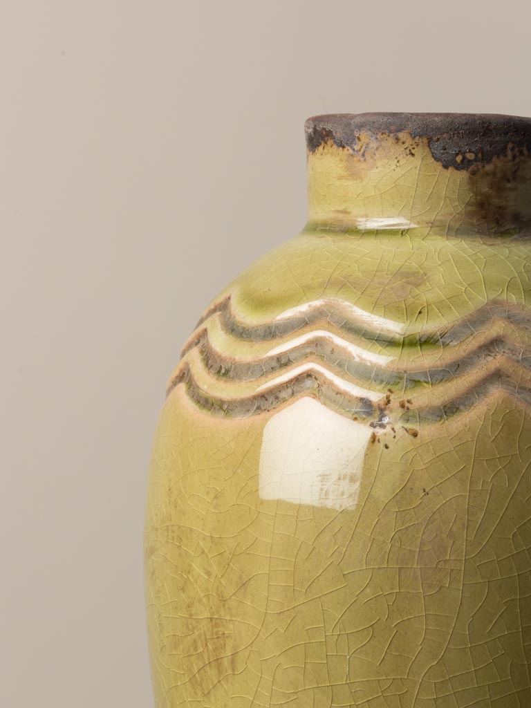 Light green vase Grâce - 3