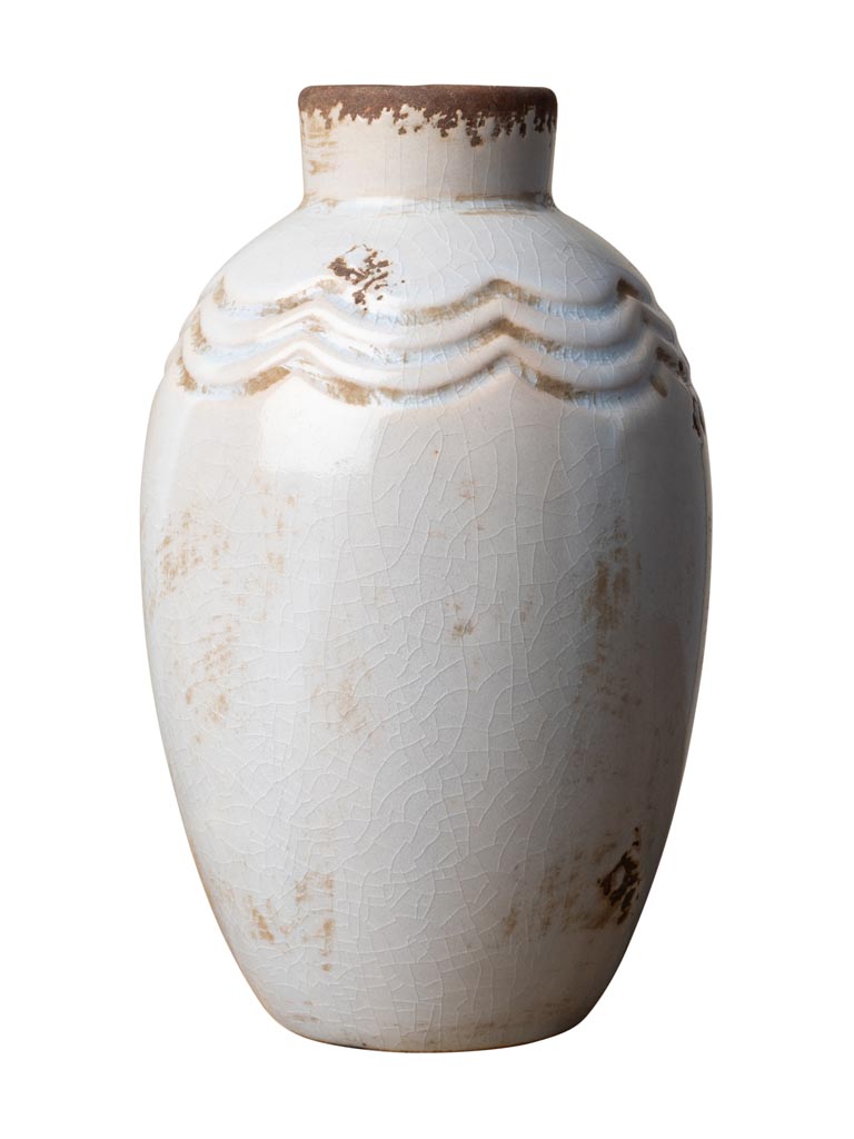 White vase Grâce - 2