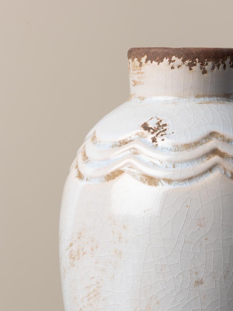 White vase Grâce - 3