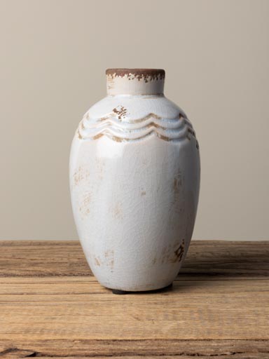 White vase Grâce
