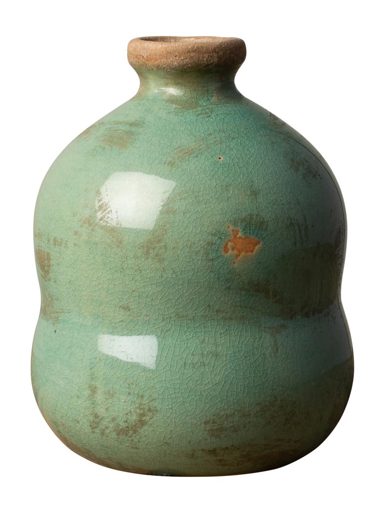 Vase bulles vert d'eau - 2