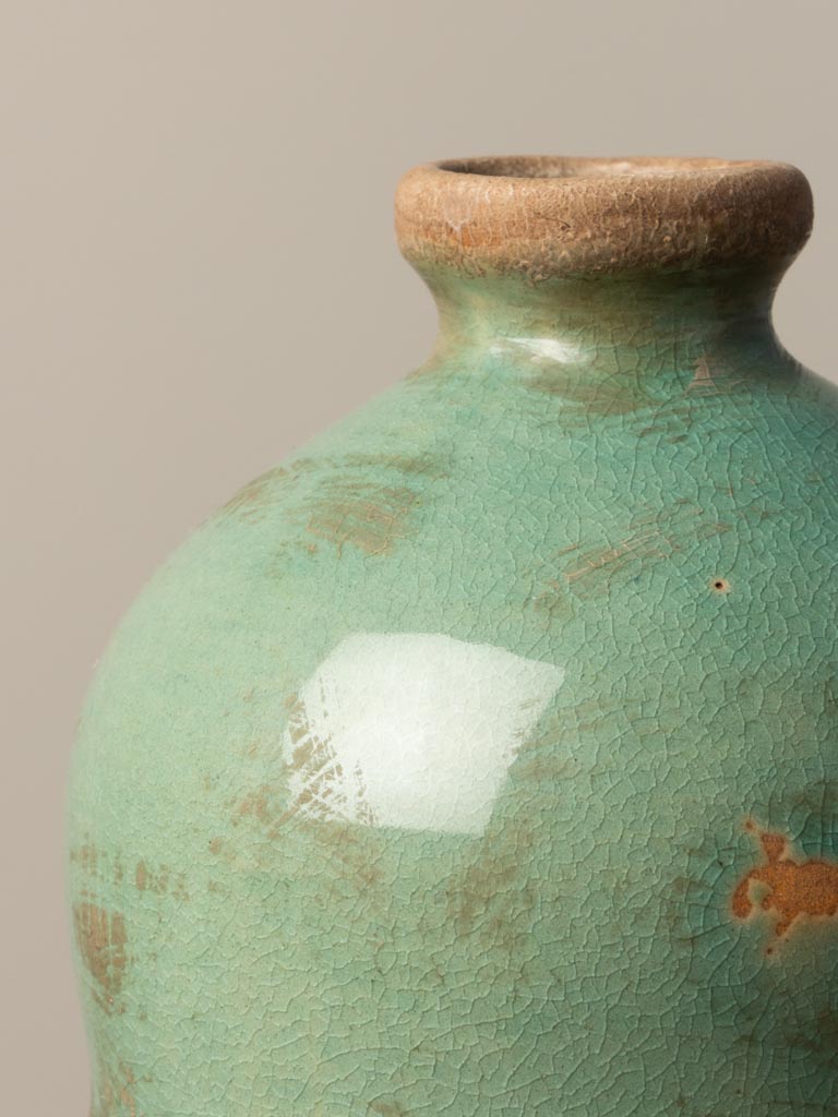Vase bulles vert d'eau - 3