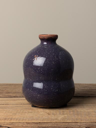 Bubbles vase violet