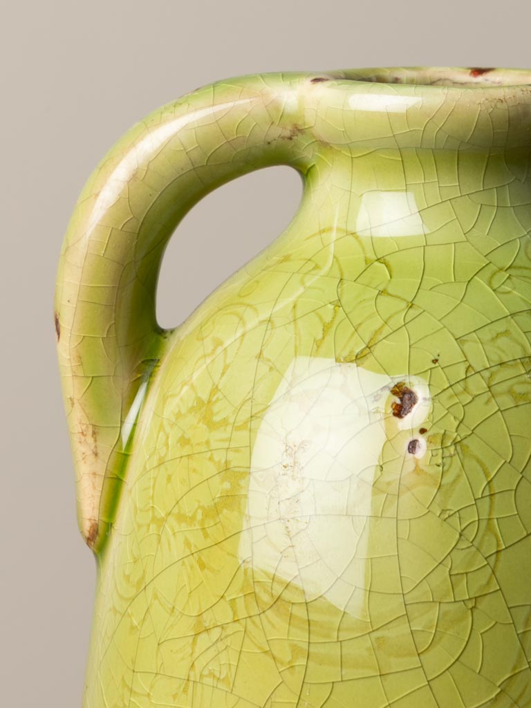 Double handle vase apple green - 4