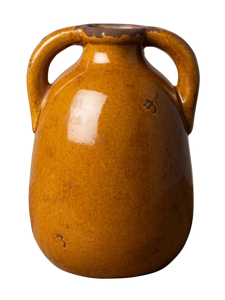 Double handle vase chestnut - 2