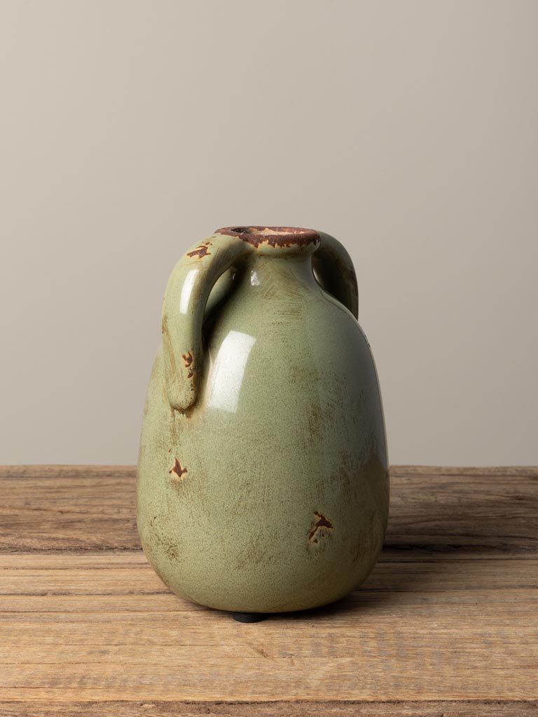 Double handle vase lichen - 3