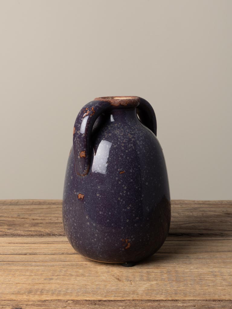 Double handle vase violet - 3