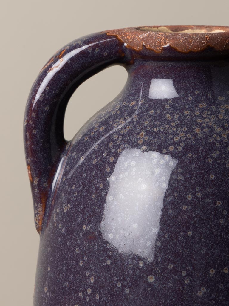 Double handle vase violet - 4