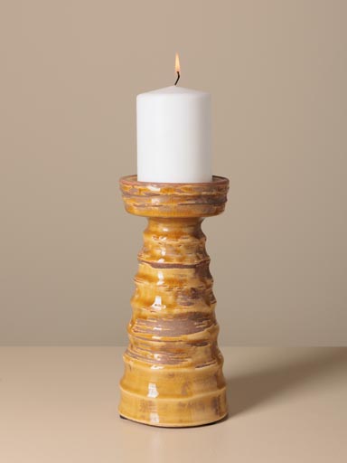 Candle holder ceramic Nectar