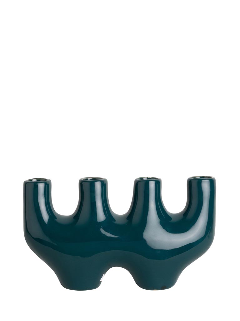 Green ceramic candelarum Waouw - 2
