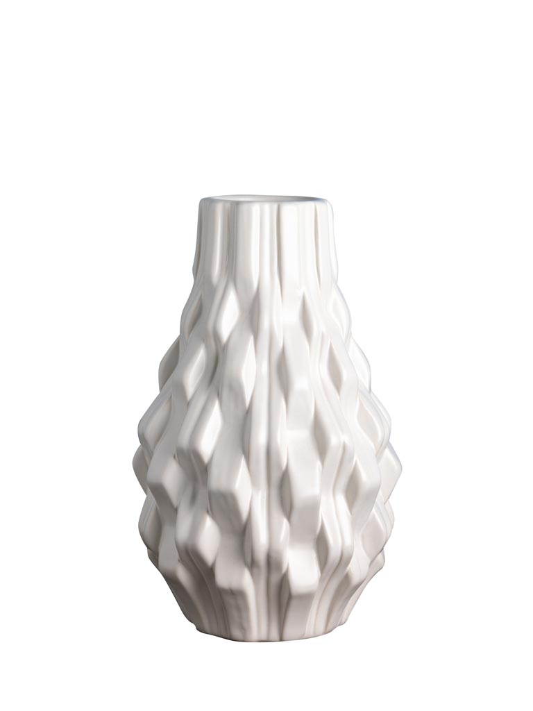 Vase blanc Kafig - 2