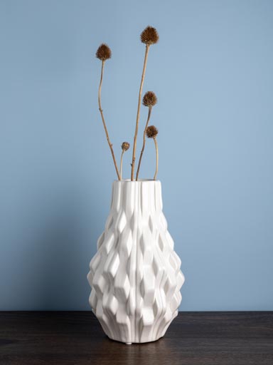 White vase Kafig