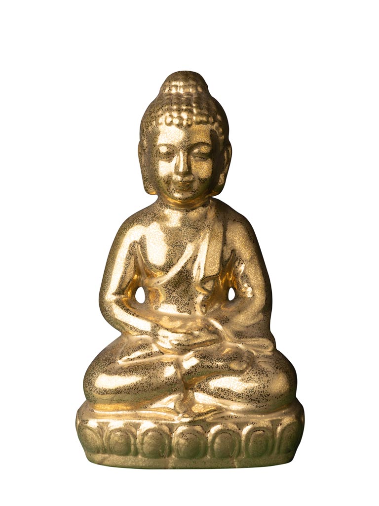 Buddha in golden ceramic - 2