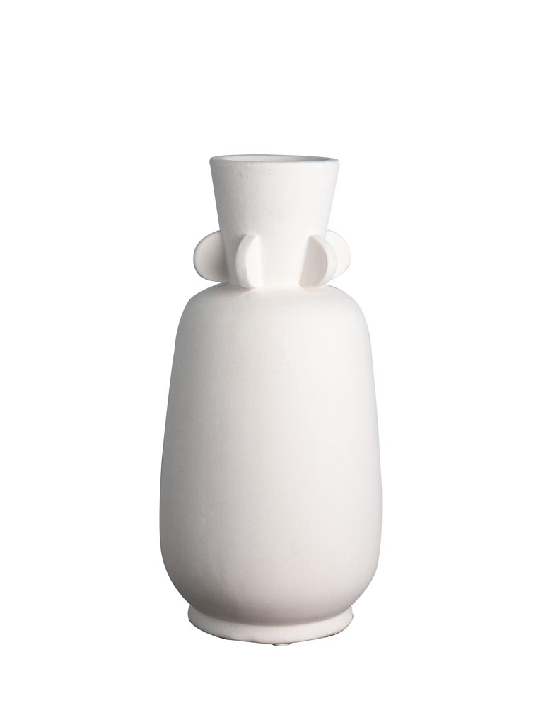 Vase blanc Crinia - 2
