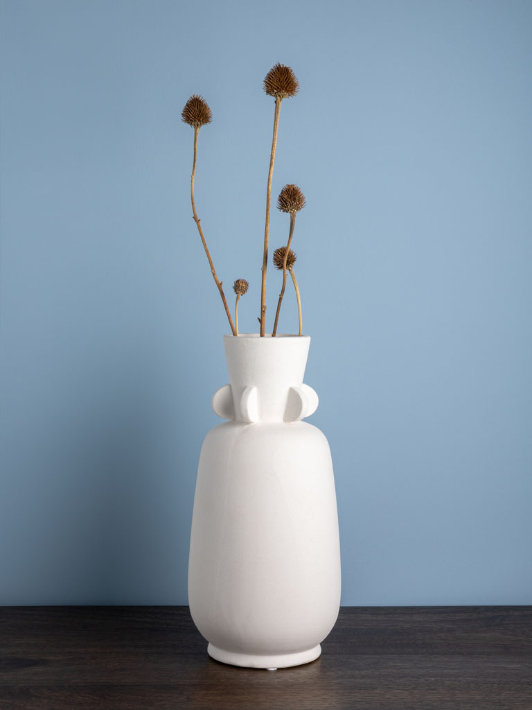 Vase blanc Crinia - 1