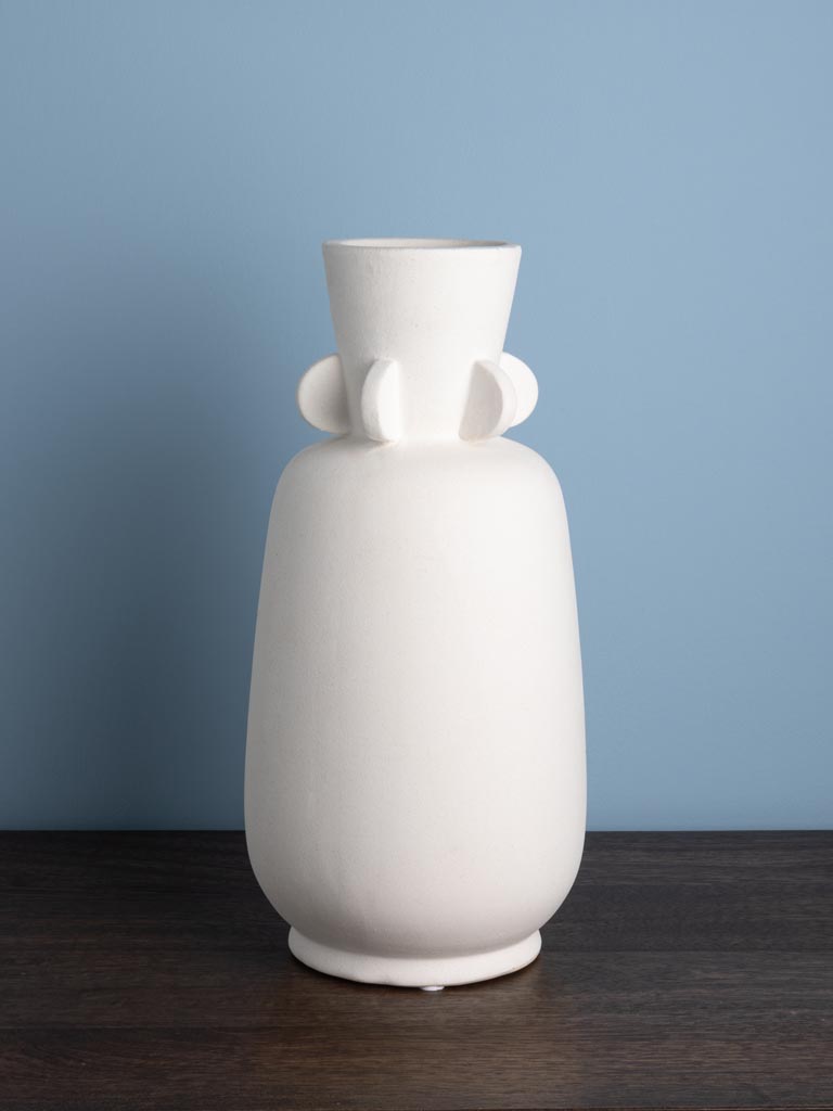 Vase blanc Crinia - 3