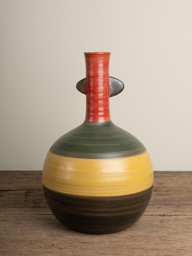 Round colored vase Bogota