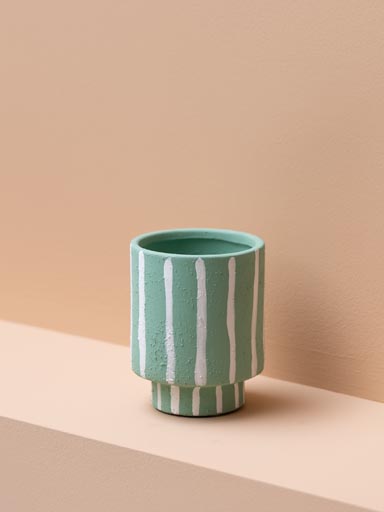 Green flower pot Ferret