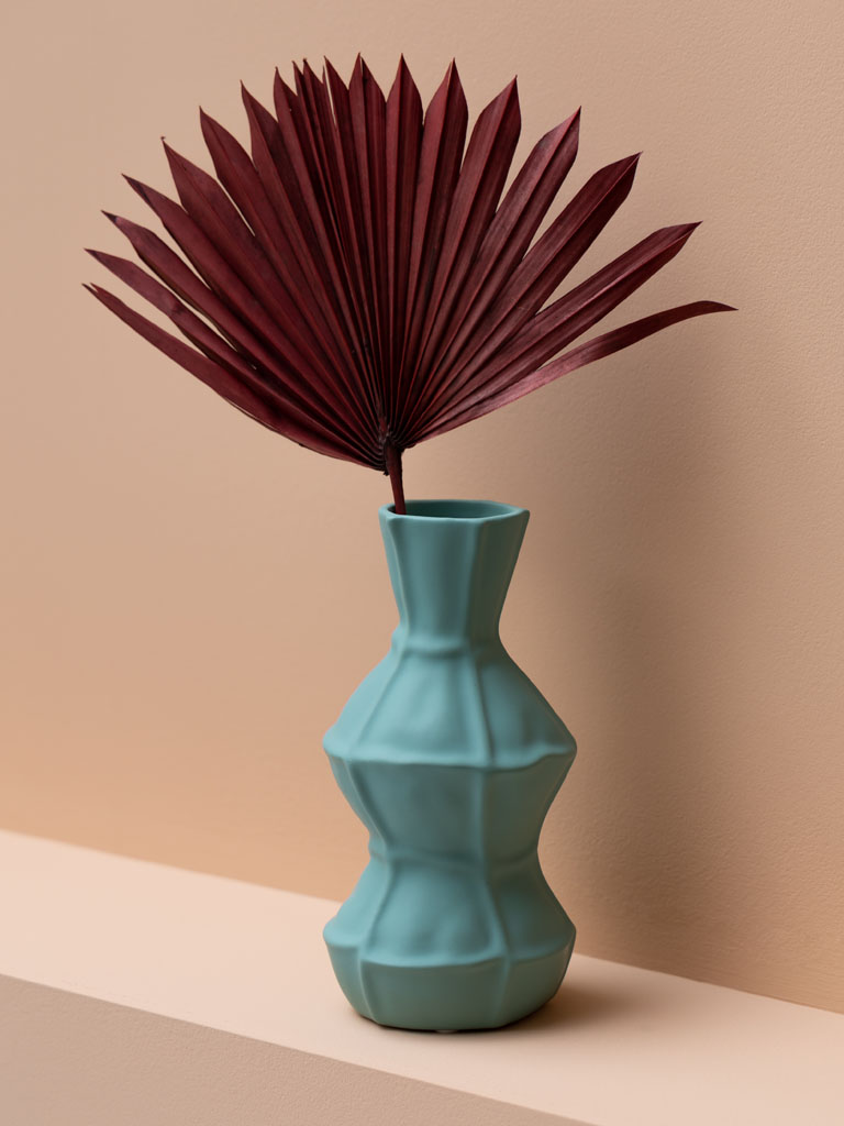 Menthol green bottle vase Abstract - 1