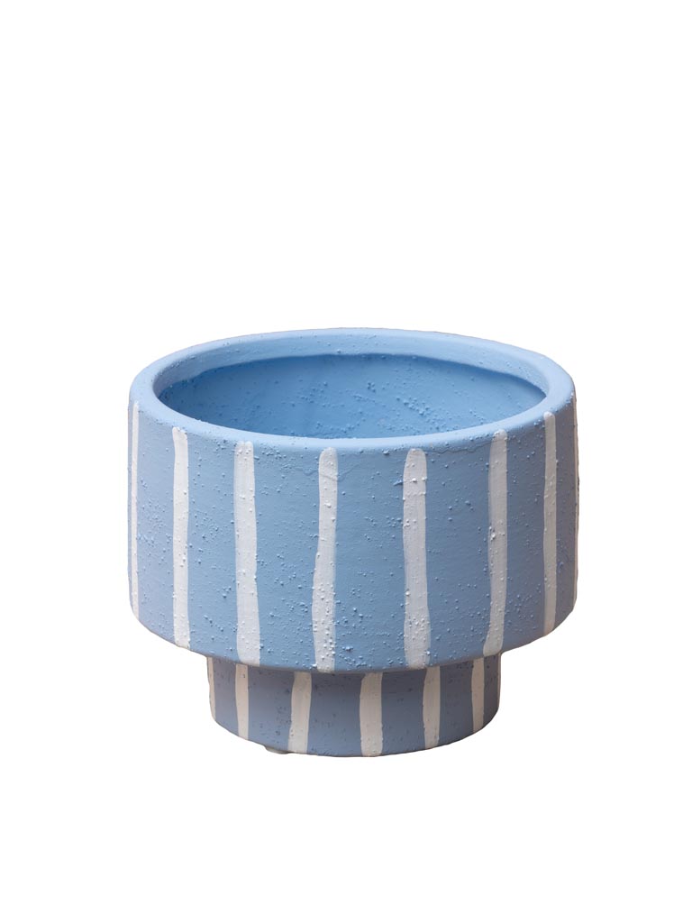 Light blue flower pot Ferret - 2