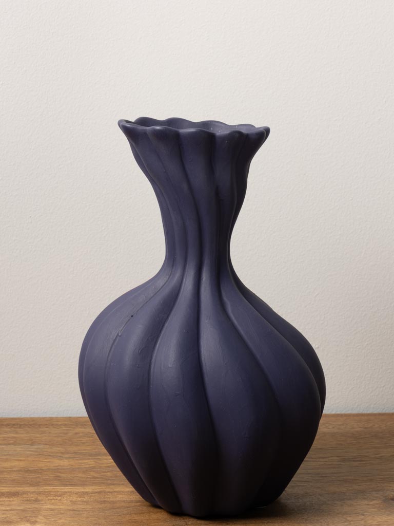 Violet vase Racine - 4
