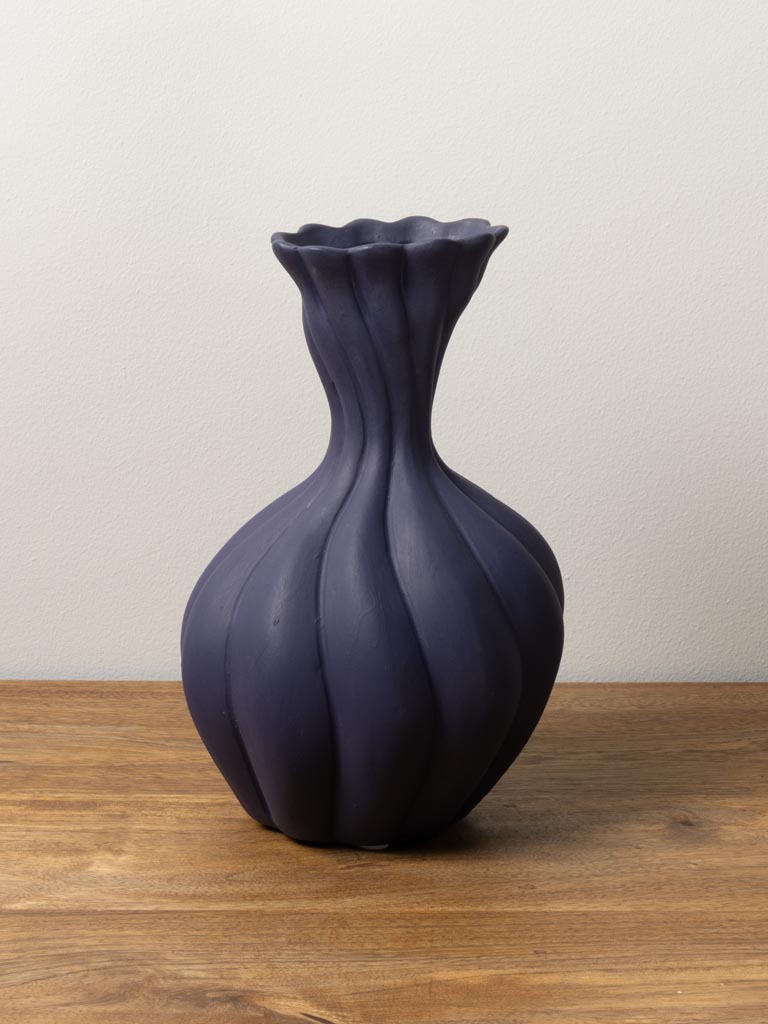 Violet vase Racine - 6