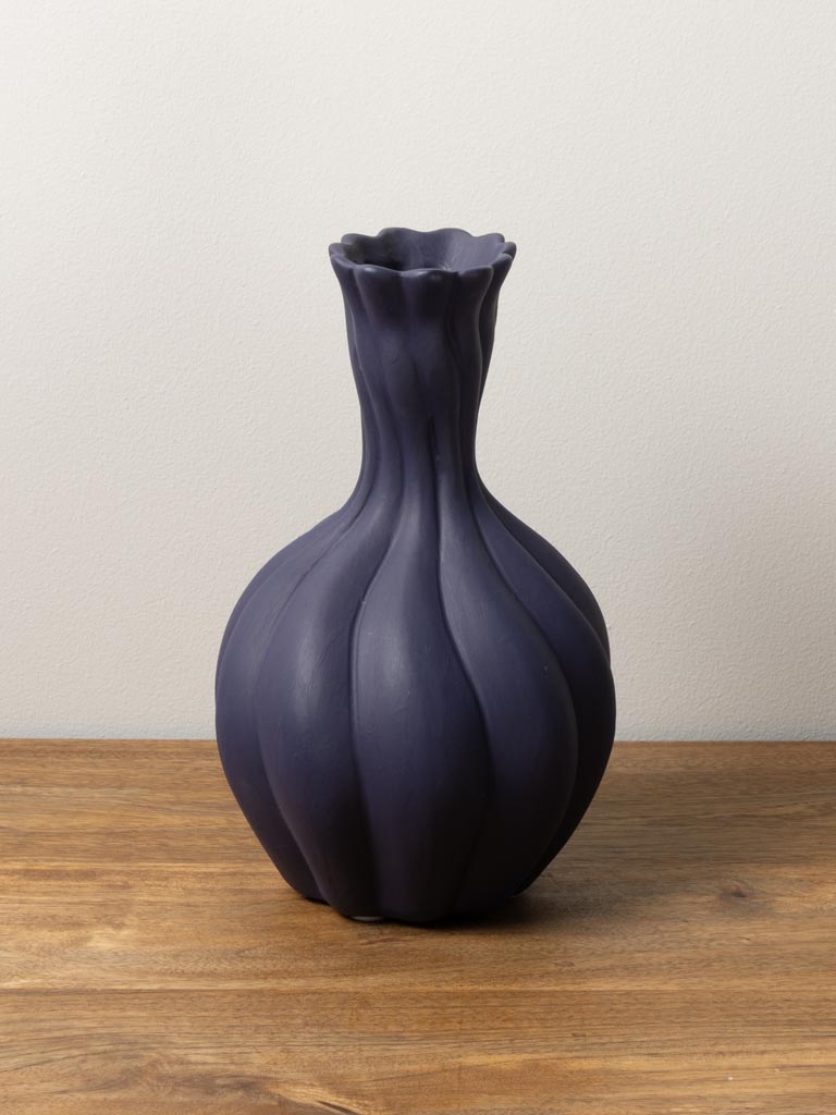 Violet vase Racine - 5