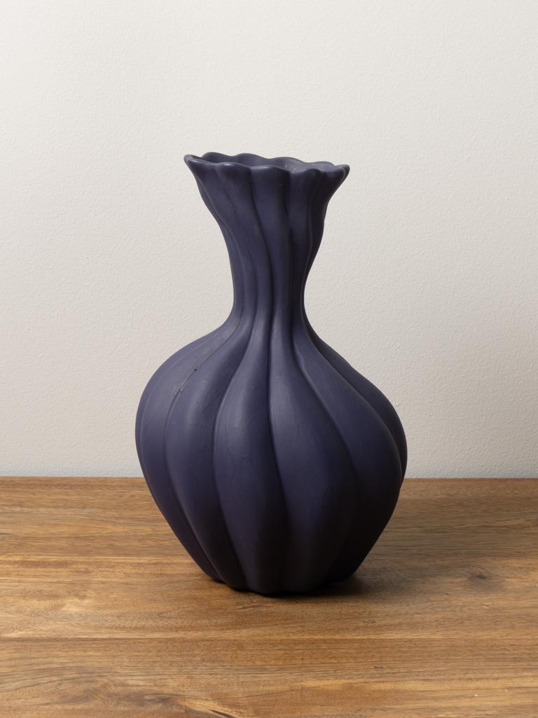 Violet vase Racine - 7