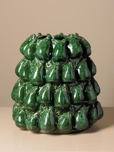 Vase farandole of green pears