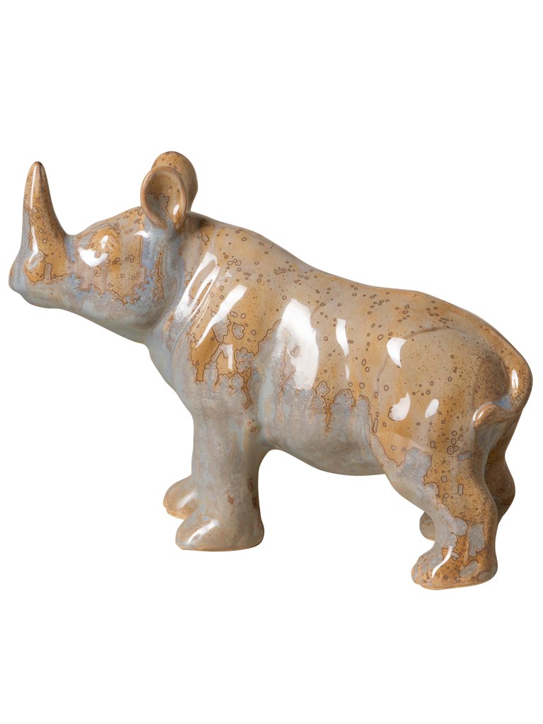 Sculpture Rhinocéros Sauvage - 2