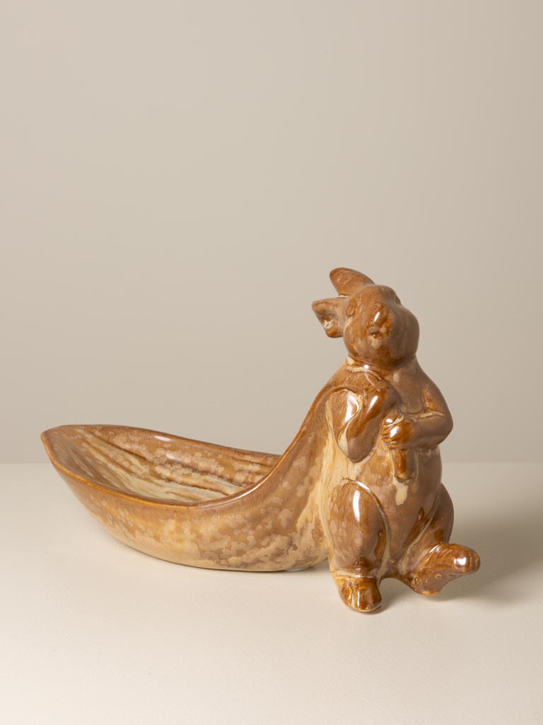 Vide poche Lapin beige - 1