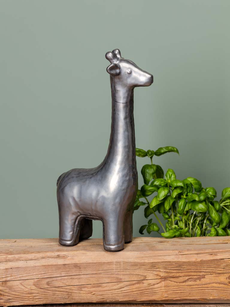 Girafe Sophie silver ceramic - 1