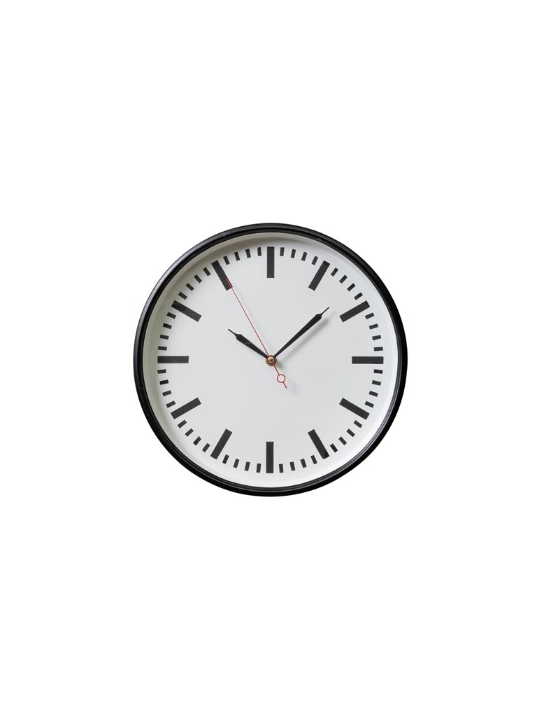 Small white&black indus clock - 2