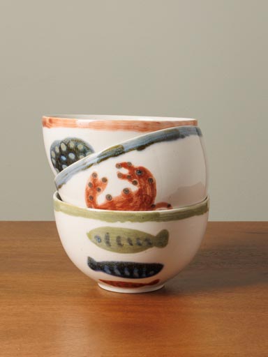 S/3 bowls Mare Amore