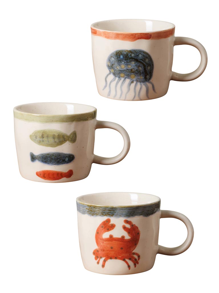 S/3 coffe cups Mare Amore - 2