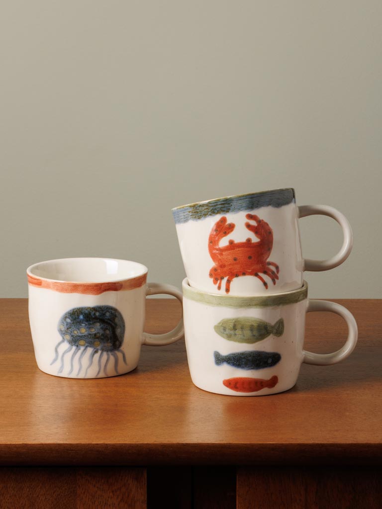 S/3 coffe cups Mare Amore - 3