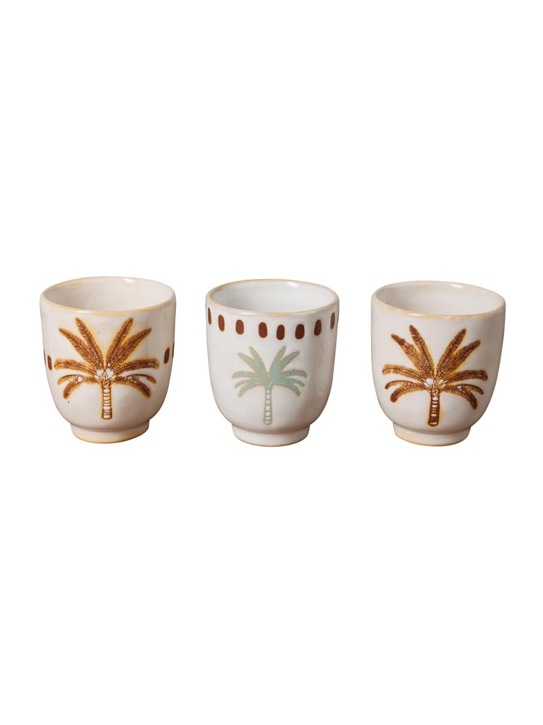 S/3 expresso cup Palmier - 3