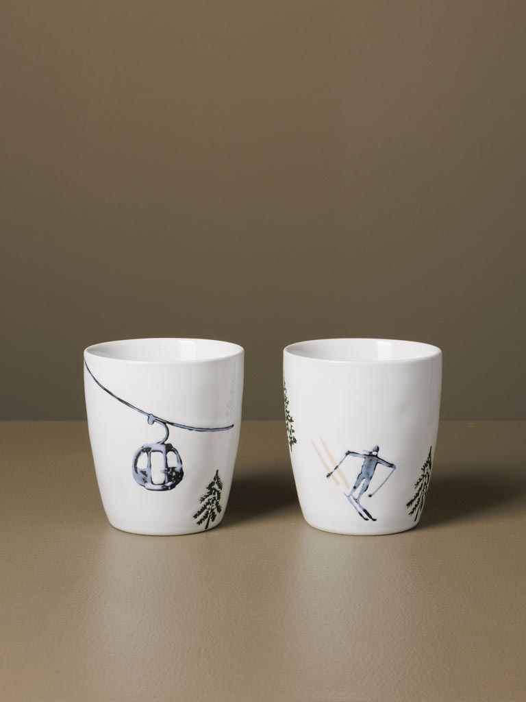 S/2 expresso cups Slalom - 1