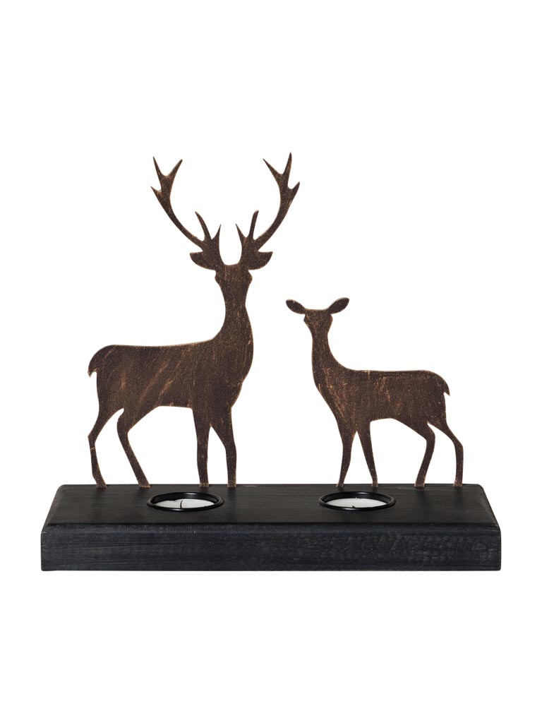 Candle holder deer and hind - 2