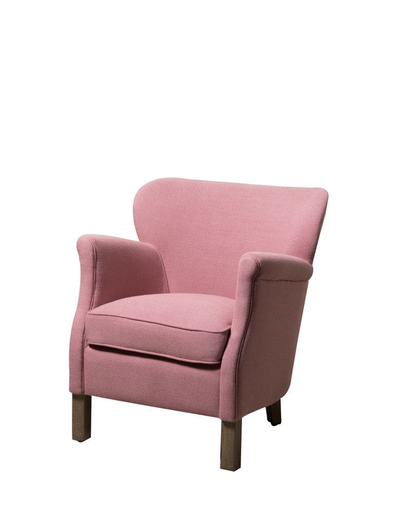 Fauteuil  lin rose Turner - 2