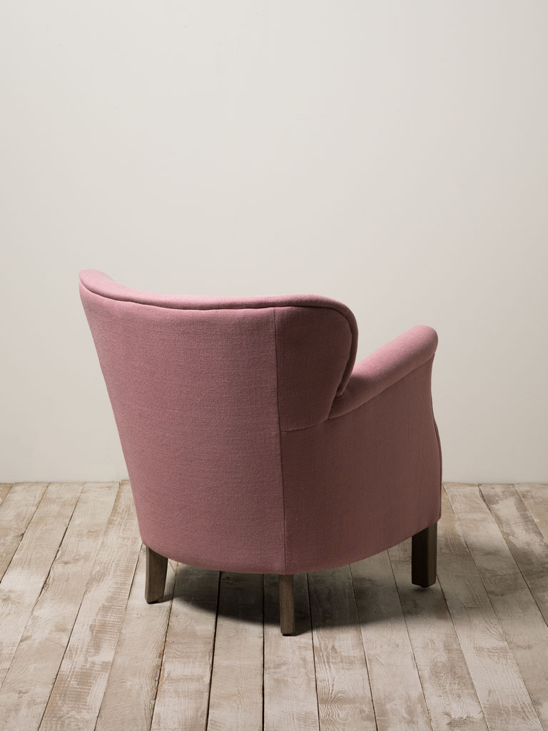 Fauteuil  lin rose Turner - 4
