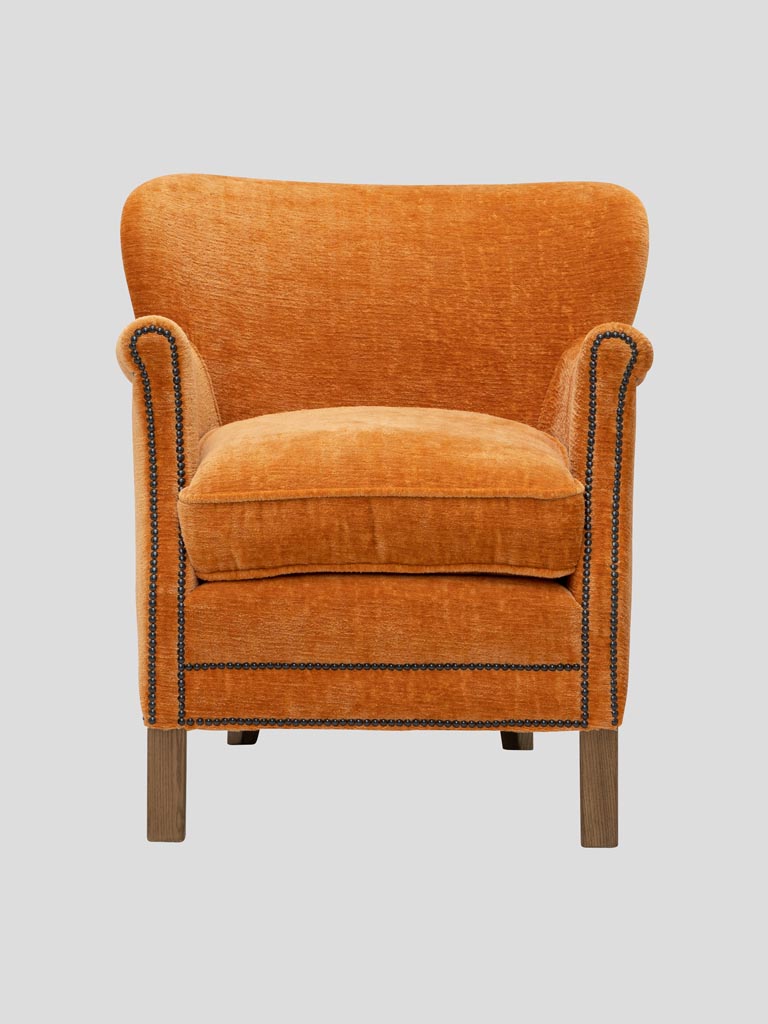 Turner orange armchair - 2