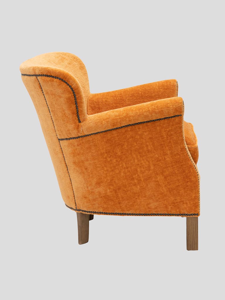 Orange armchair Turner - 4
