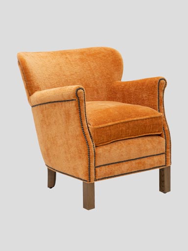 Orange armchair Turner