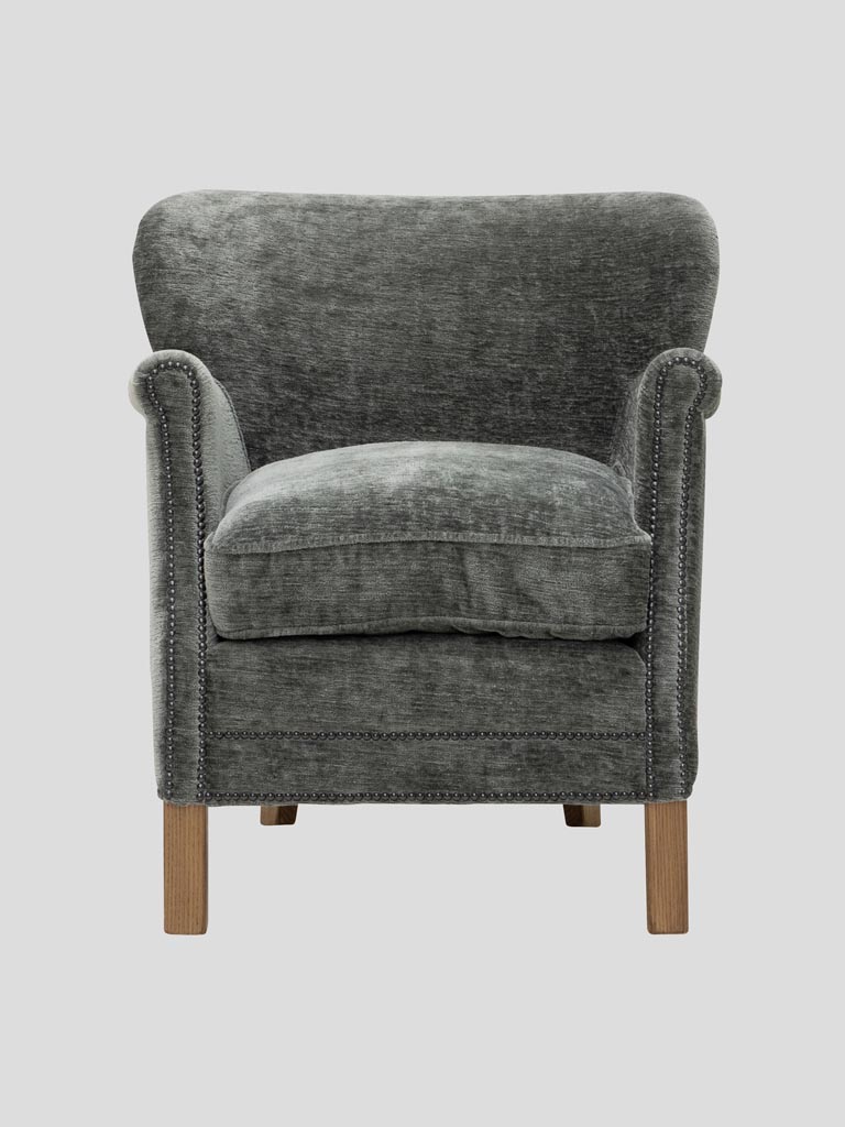 Turner emerald armchair - 3