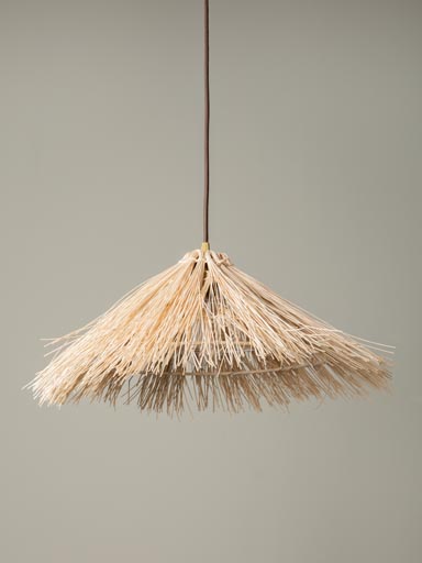 Bamboo Hat hanging lamp