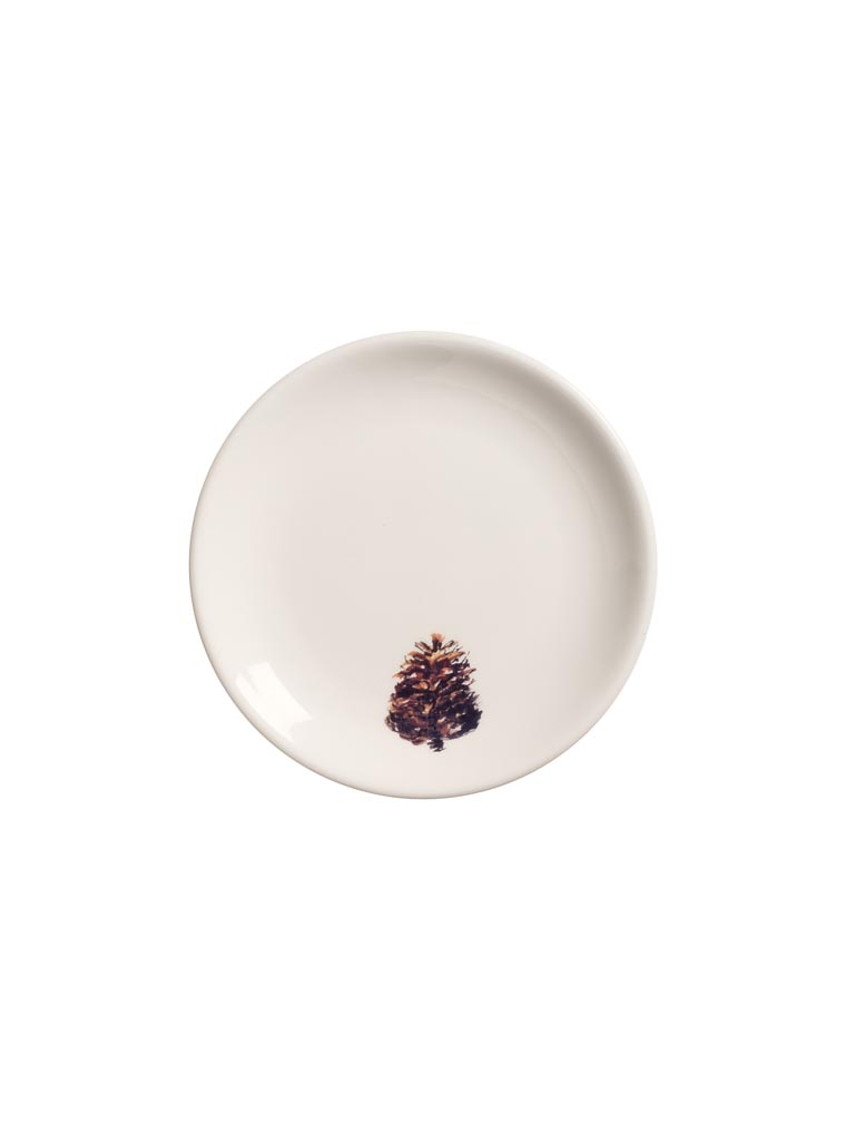 Small breakfast plate Pinecone - AF CAROUGE - 2