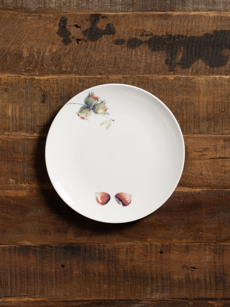 S/4 dessert plates Autumn fruits - AF CAROUGE - 6